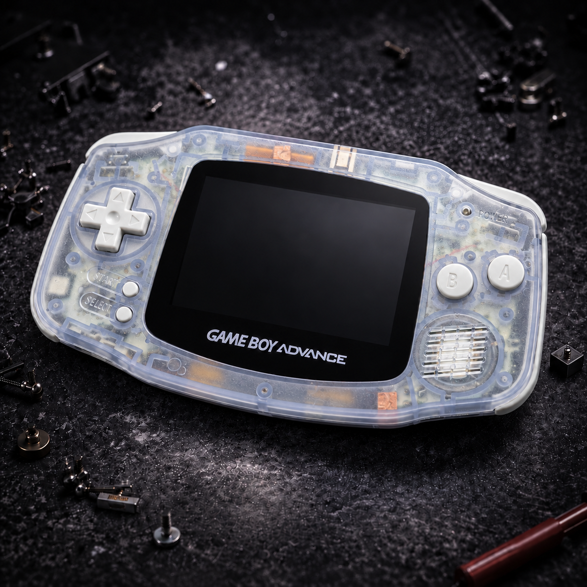 Nintendo Game Boy Advance - Crystal Ice