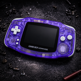 Nintendo Game Boy Advance - Transparent Purple