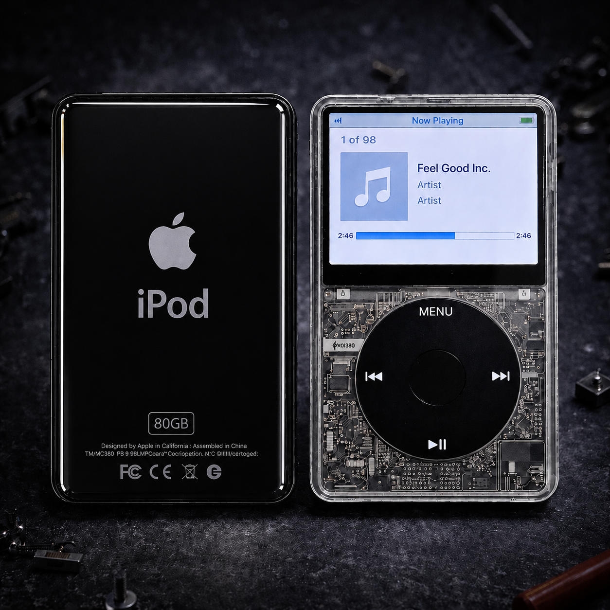 Apple iPod Video 5th Gen – Transparent Clear