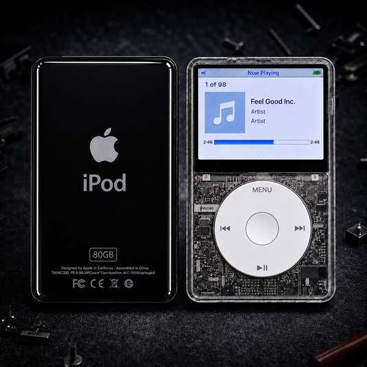 Apple iPod Video 5th Gen – Transparent Clear