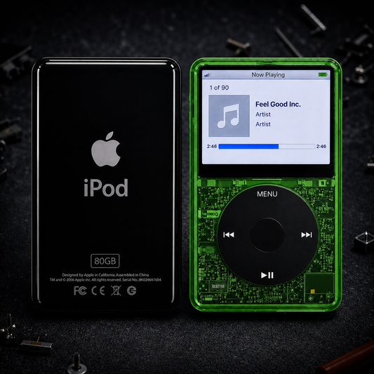 Apple iPod Video 5th Gen – Transparent Green