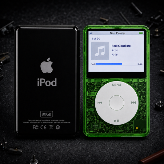 Apple iPod Video 5th Gen – Transparent Green