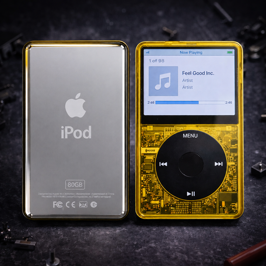 Apple iPod Video 5th Gen – Transparent Yellow