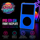 Blue Front Housing – For iPod Video 5th / 5.5 Gen