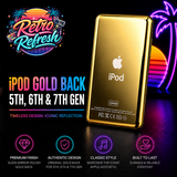 Gold Thin Back Housing – For iPod Classic / Video