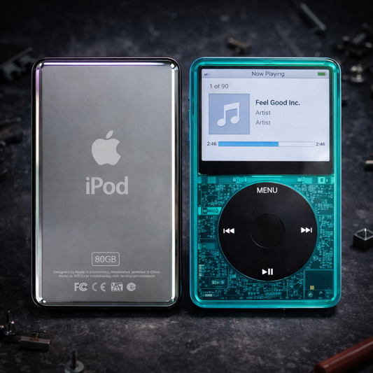 Apple iPod Video 5th Gen - Transparent Blue