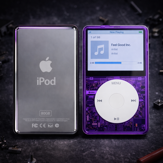 Apple iPod Video 5th Gen – Transparent Purple