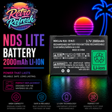 Nintendo DS Lite 2000mAh Li-ion Replacement Battery USG-001