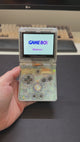 Nintendo Game Boy Advance SP – Transparent Clear Glitter