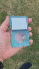 Transparent Blue Front Housing – For iPod Video 5th / 5.5 Gen (Clear Shell)