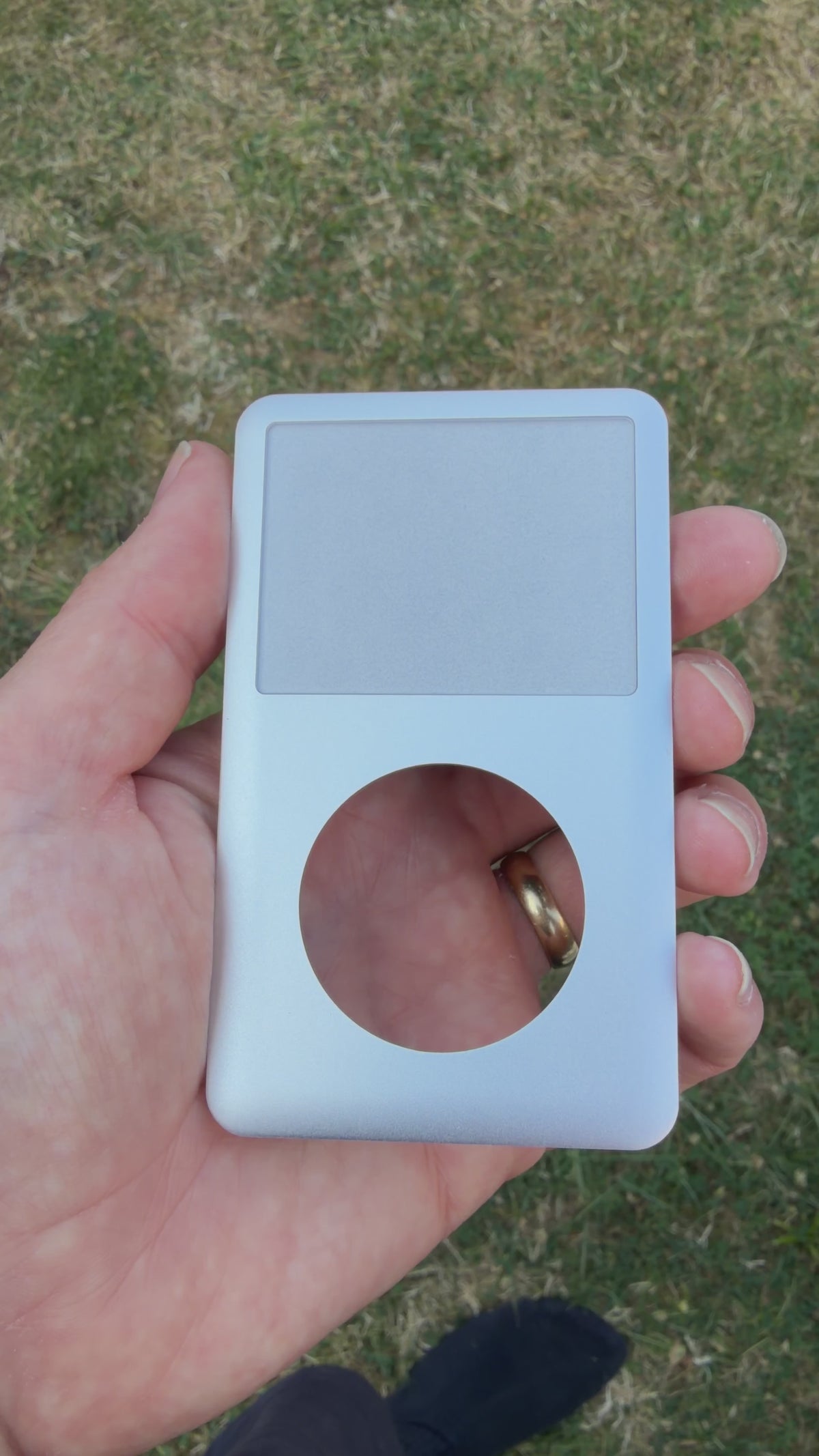 Silver Front Housing – For iPod Classic 6th / 7th Gen