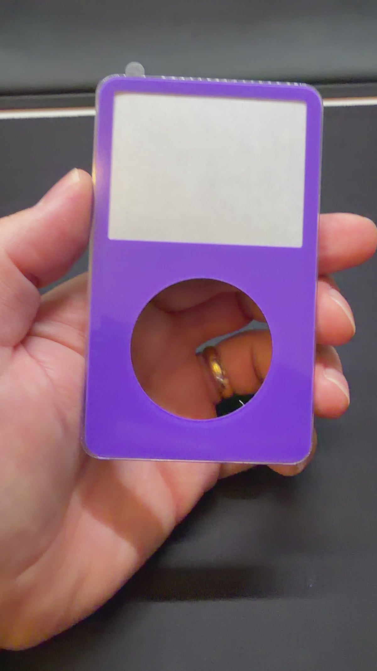 Purple Front Housing – For iPod Video 5th / 5.5 Gen