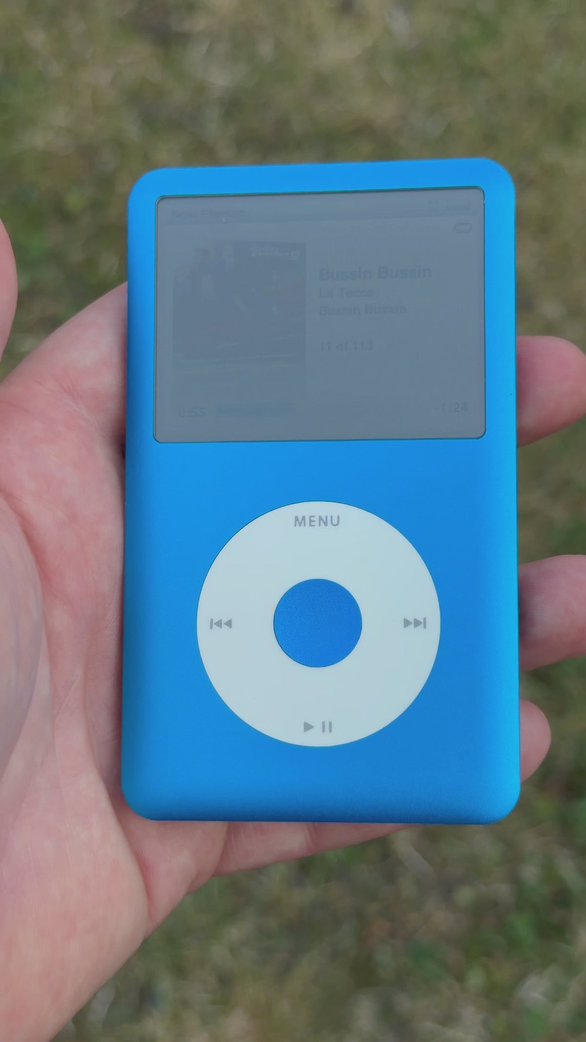 Apple iPod Classic 7th Gen – Blue