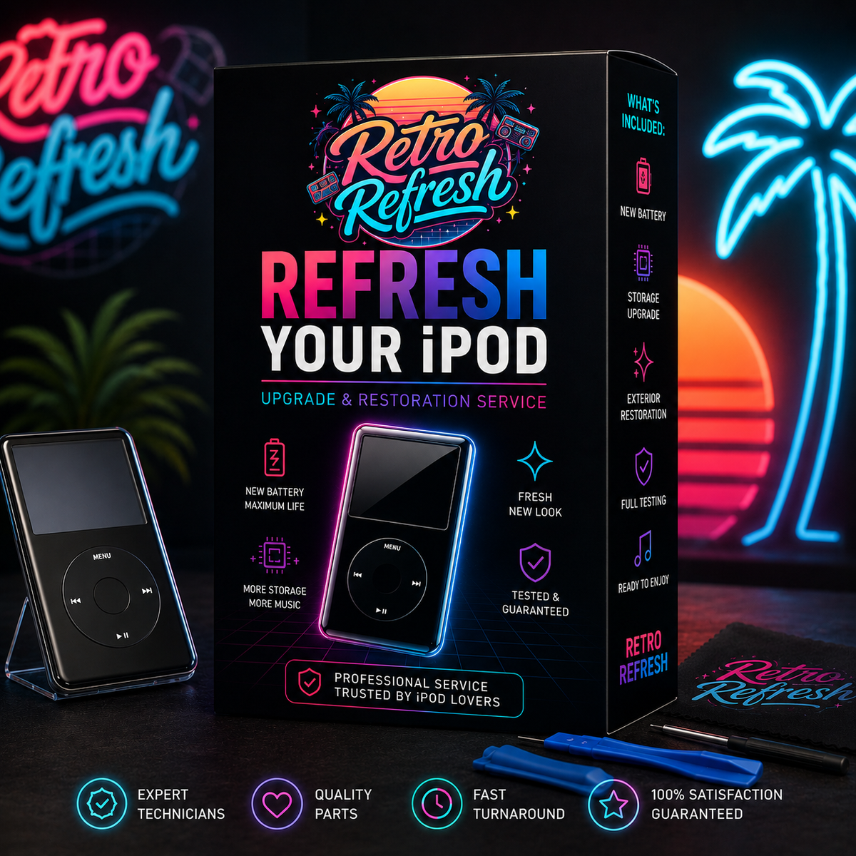 Refresh Your iPod – Upgrade & Restoration Service