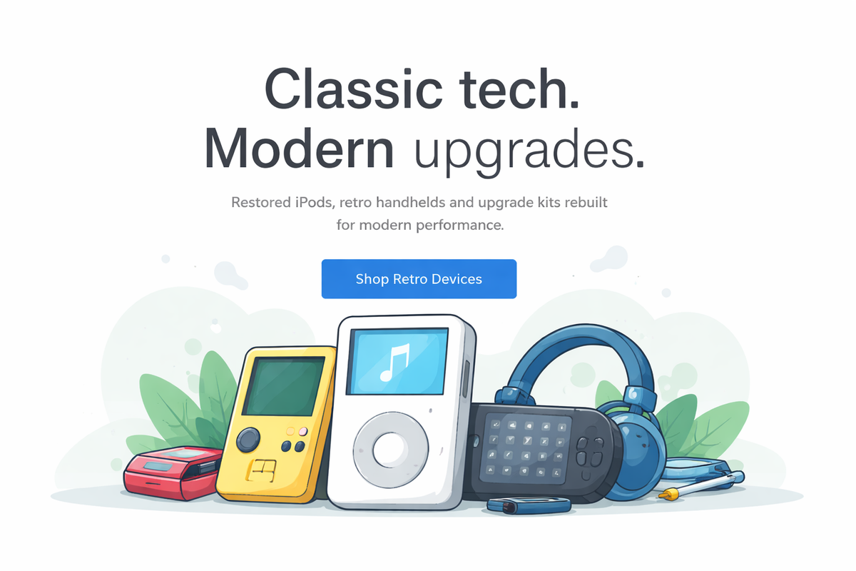 Retrorefresh Retro Refresh | Custom iPods & Refurbished Retro Tech UK